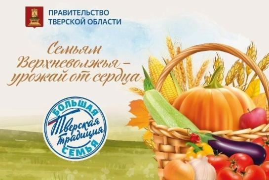 Галерея — Семьям Верхневолжья – урожай от сердца. — фото