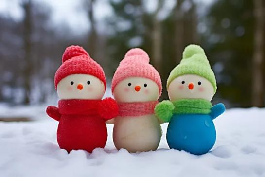 Галерея — Парад снеговиков — фото