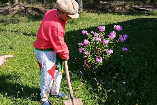 Посадил дед репку (инсценировка сказки "Репка") — фото-52_2