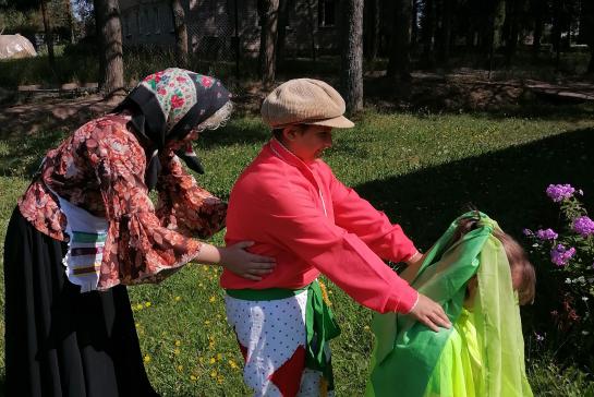 Посадил дед репку (инсценировка сказки "Репка") — фото-52_7