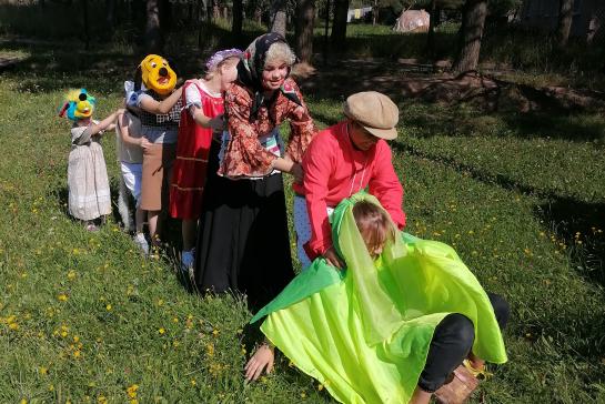 Посадил дед репку (инсценировка сказки "Репка") — фото-52_11