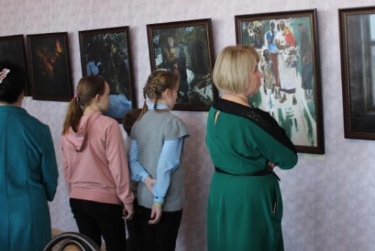 Экскурсия на выставку "Воспоминания о войне" — фото-52_3