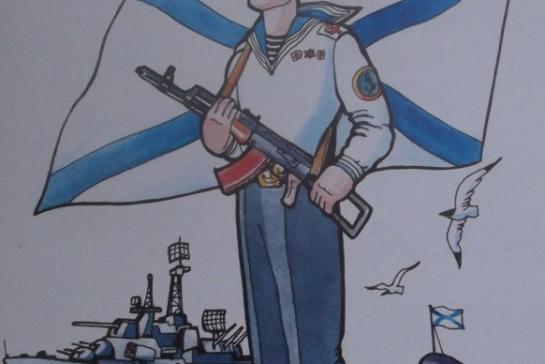 Акция "Военно-морской парад глазами детей" — фото-52_1