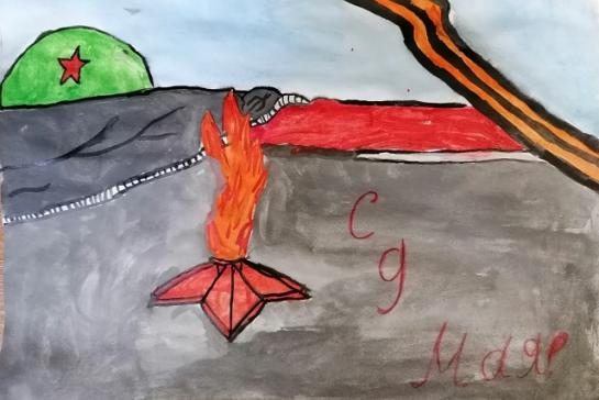 Рисуем с детьми Вечный огонь — фото-52_8